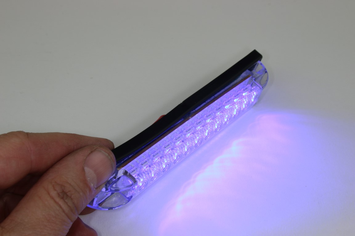 Bekend vaardigheid in beroep gaan LED Bar Light - Heavy duty, Waterproof 12 Volt DC LED lamp, 6" length (BLUE  LEDs) | PilotLights.net